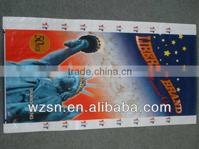 pp packaging bag/pp container bag/pp woven bag plant