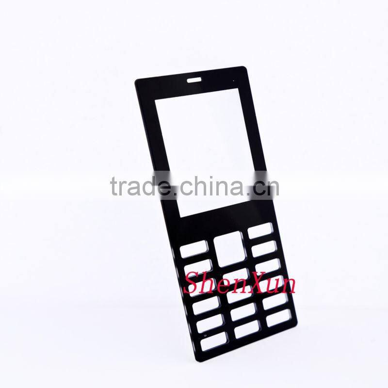 Custom white tempered glass