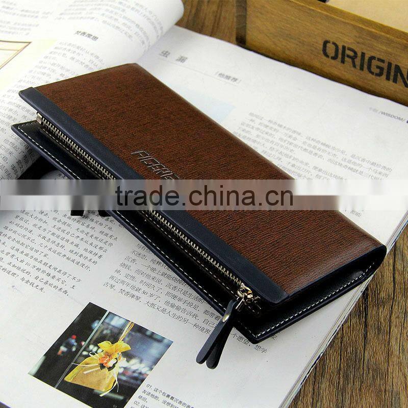 2014 New Fashion European Style Business Man Leather Wallet To Import