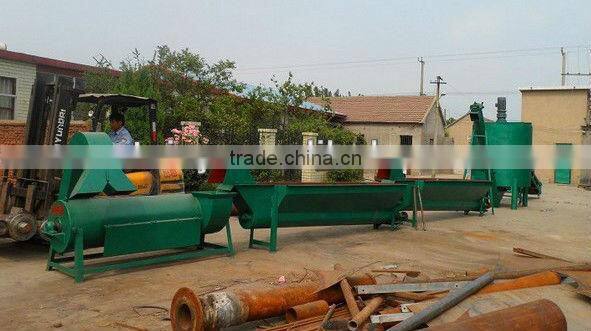 Taizy high efficiency recycle plastic granules making machine price