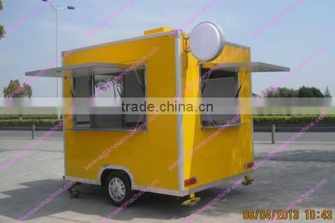 popular street food vending cart/commercial food carts/mobile food cart