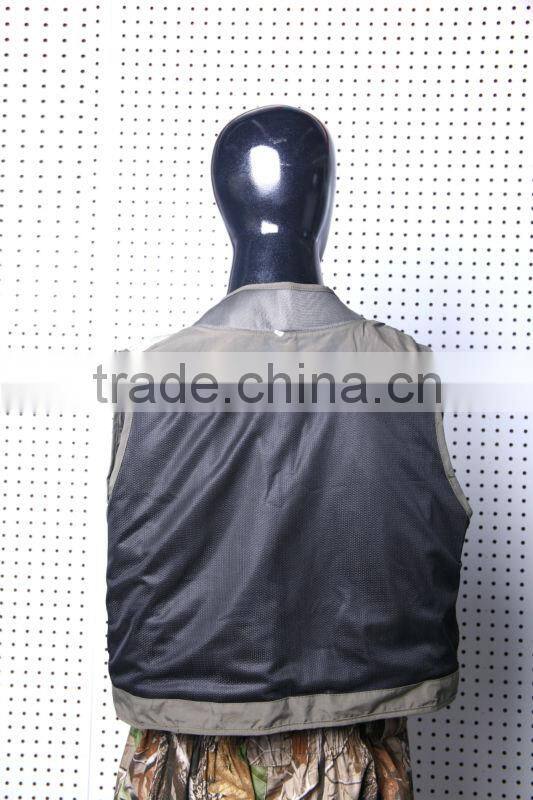 2016 New hot sale fashion outdoor working multi pocketed fishing vest