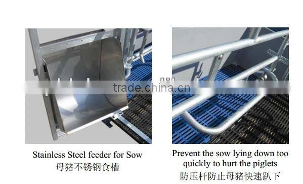 High quality galvanized sow obstetric table