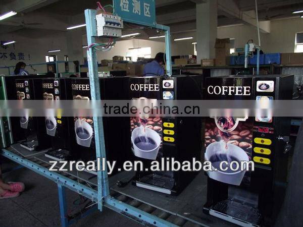 RE303 Small Instant Powder Coffee Vending Machine with CE appproved