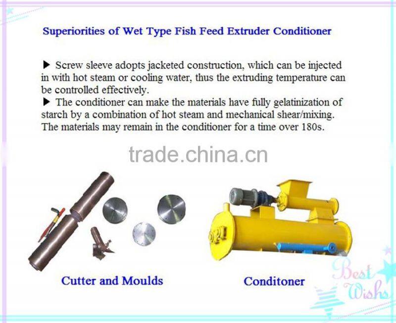 2016 hot sale Low price Wet Type Fish Feed Pellet Making Machine //0086-13607671192