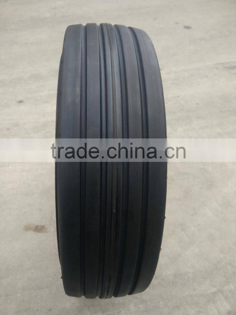 hot sale famous tyre manufacturer with wheels 4.00-8 6.00-9 small trailer solid rubber tires with low price