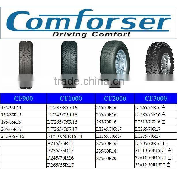 comforser brand SUV M/T OWL tire (LT215/85R16)