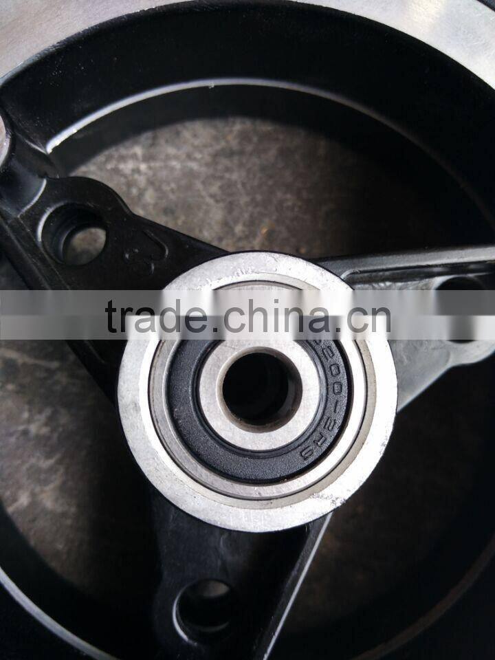 new style semi-pneumatic wheel with 200X50 tire/200mm scooter wheel for customer