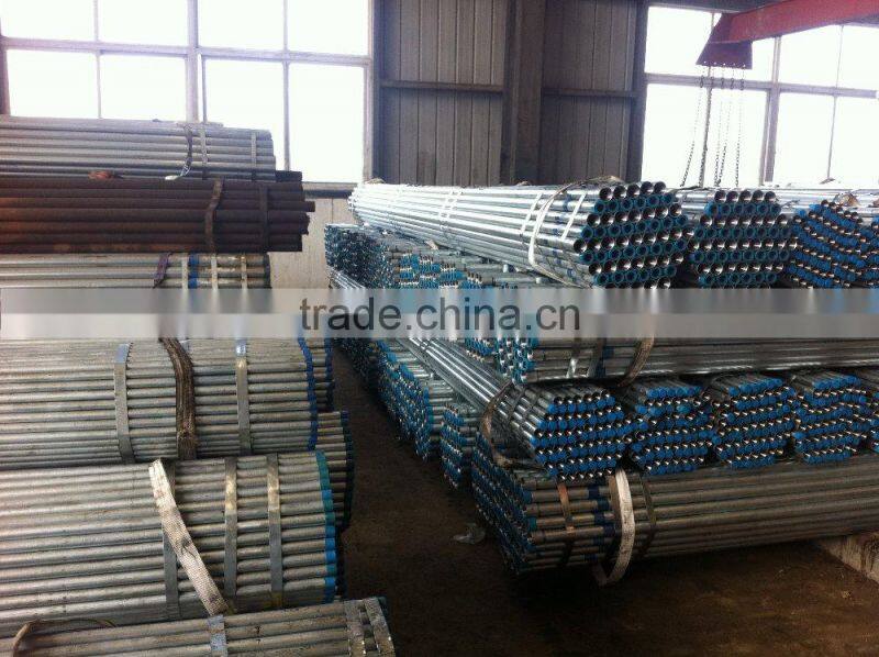structure steel galvanized steel pipe manufacturer/water pipe/building material