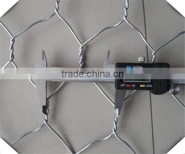 80*100mm mesh size 2*1*1 high quality gabion retaing wall