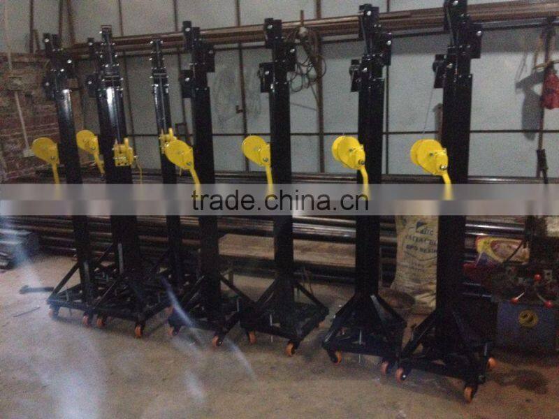 12ft high speaker truss lift tower lighting lifter