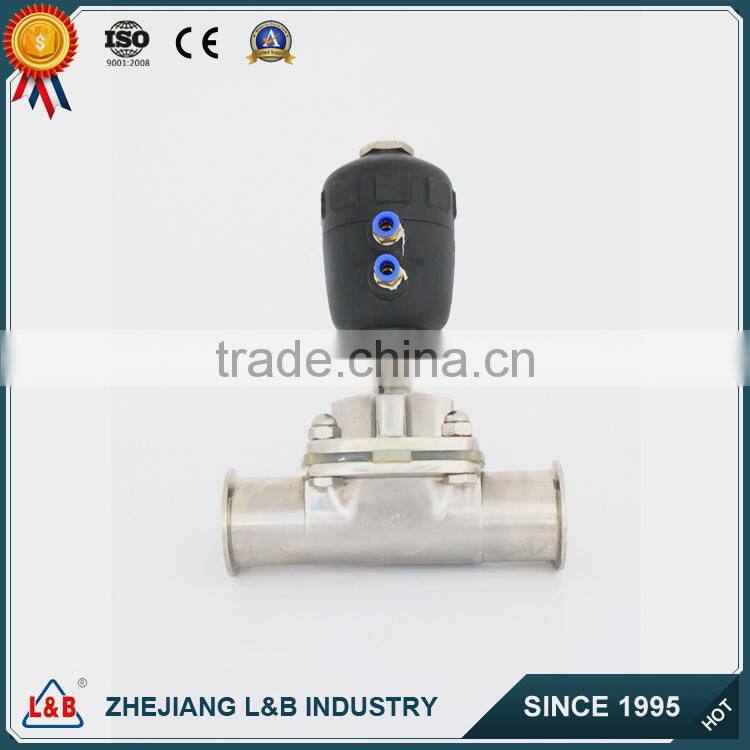 stainless steal pneumatic diaphragm valves, pneumatic diaphragm valve/Sanitary manual pneumatic diaphragm valve
