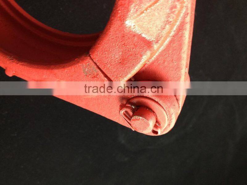 China Manufacturers Pipe Clamp Fittings Galvanized Pipe Clamp Concrete Pump Pipe Clamp