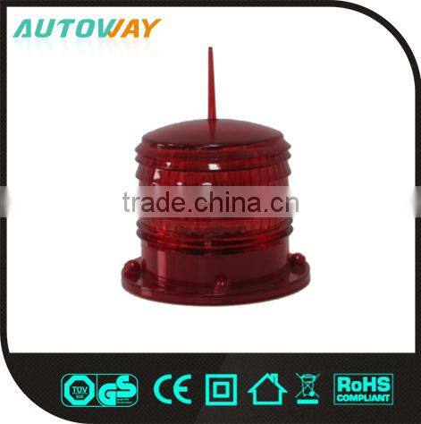 hotsale energy saving led yellow solar flashing warning light