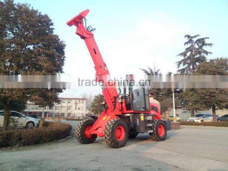 2016 hot sale 1.5ton telescopic loader HY1500 with CE certificate