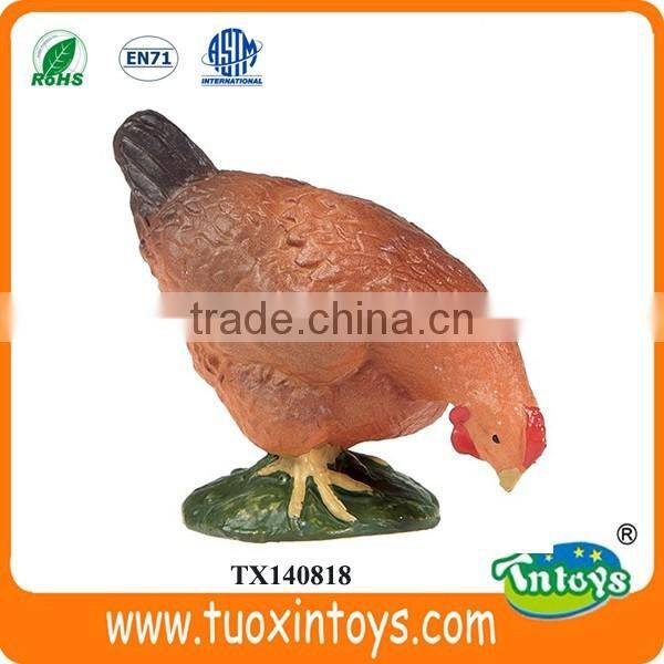 lifelike farm animal toys, rubber pig toy