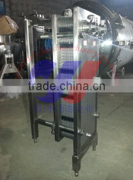 plate cooler used in milk pasteurization plate chiller