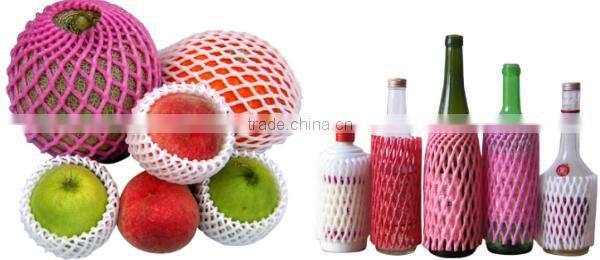 apple foam net extruder