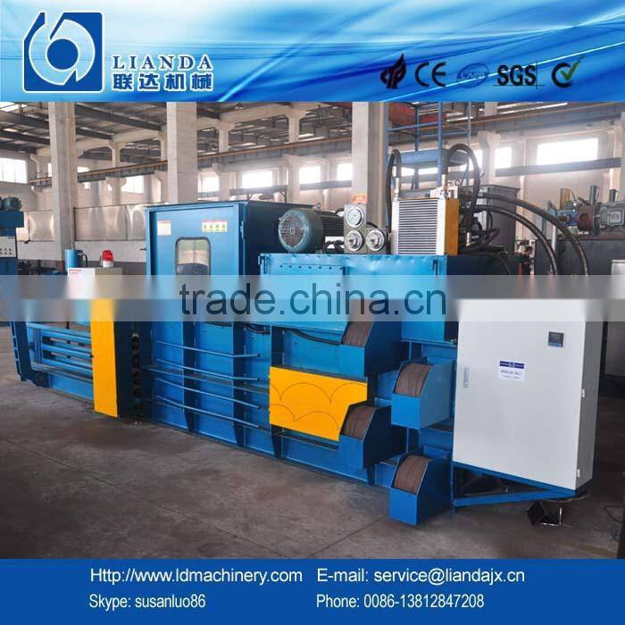 plastic bottle baler machine