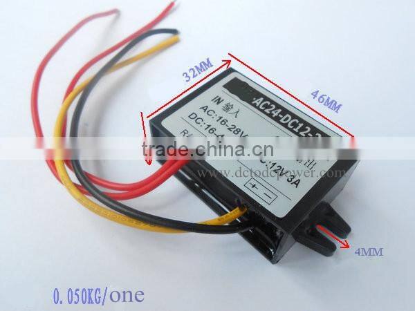 AC-DC power converter 24V switch 12V AC power supply module buck AC to 12V DC 24V 3A