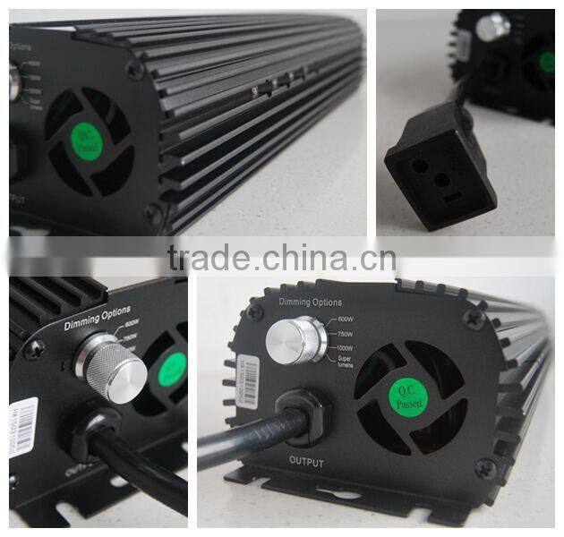 277v 1000w hps dimmable ballast/ hid electronic ballast/ 1000 watt digital grow light ballast