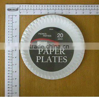 40pc fancy paper plates
