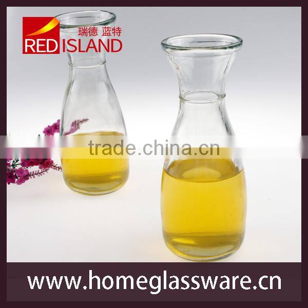 1 Liter Glass Carafe Juice Water & Wine Container for Home or Restaurant