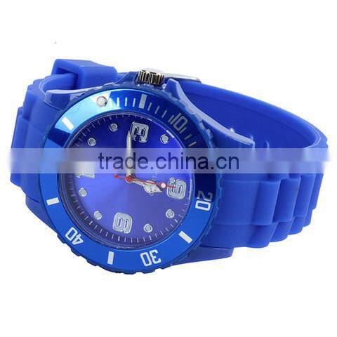 Fashionable waterproof Silicone Wrist Watch,colorful silicoen wrist watch,custom designed dial colorful watch wrist watch silico