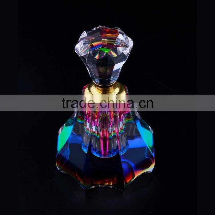 Best selling OEM quality cheap crystal clear perfume bottle for wholesale