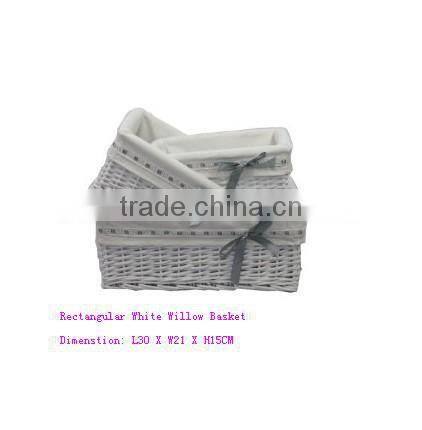 4 Tiers wicker baskets With Wood Stand