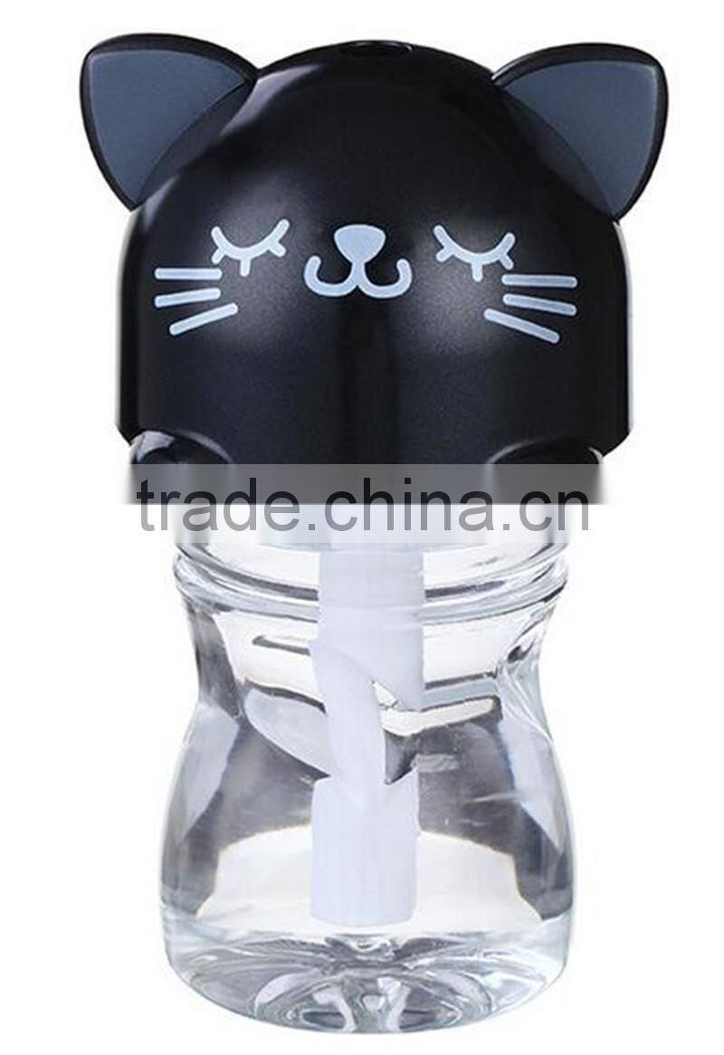 CT-744 Upgrade three generations bottle humidifier USB mini humidifier home office Pet cute cartoon humidifier