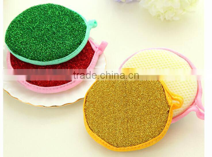 Q100 Plastic kitchen cleaning sponge brush