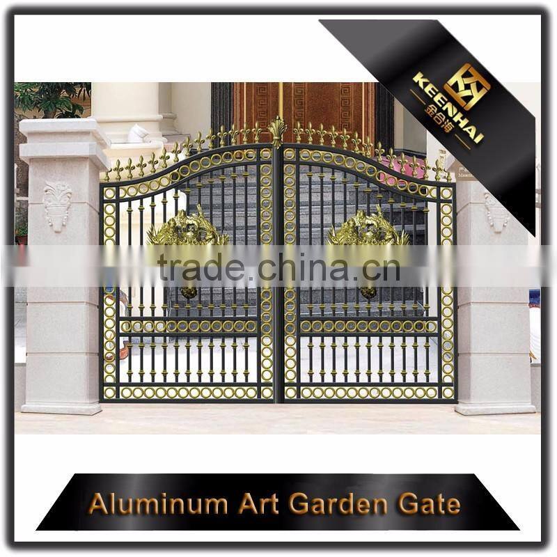 Home&Garden Decoration Powder Coated Aluminum Door for Villa Garden