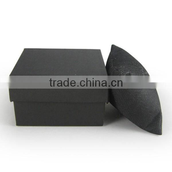 Black paper packaging boxes for watch custom gift packing box