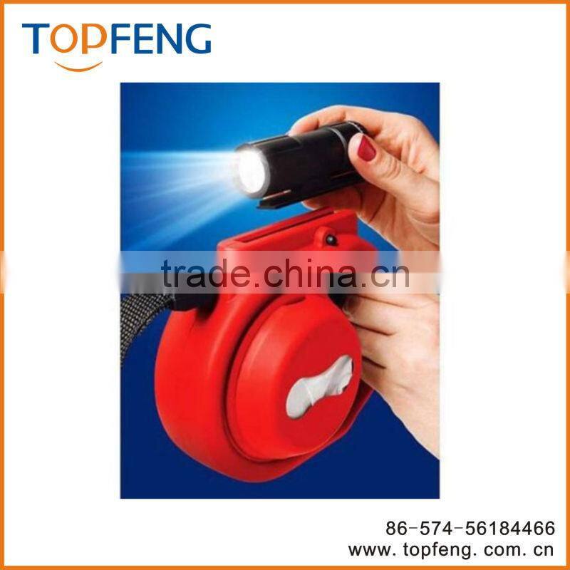 Retractable Pet Leash Flashlight/muotipurpose tractor/led light leash