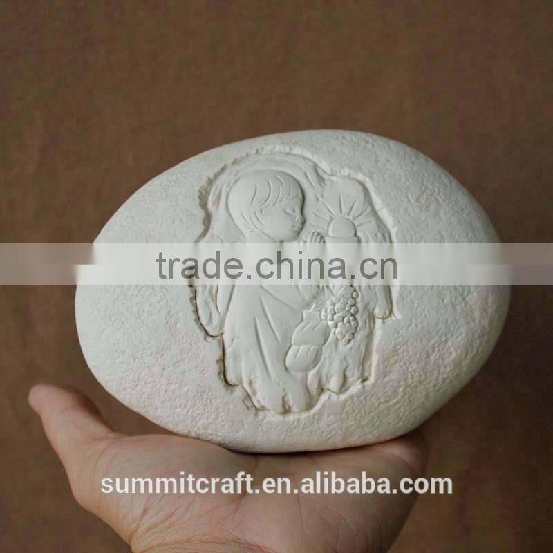 Polyresin bible story artificial art craft stone