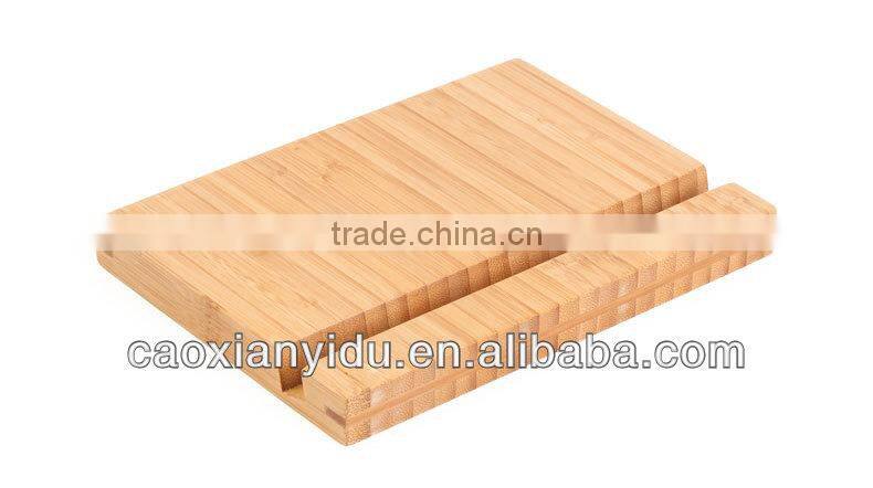IPAD Wooden Base Small Bracket Mobile Phone Holder Stand Bamboo Wooden Base