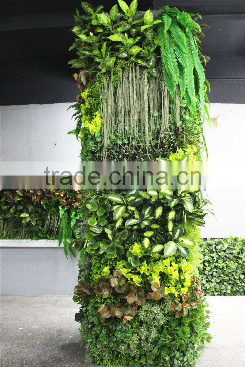 stickers home garden deco 300cm tall indoor or outdoor artificial plain green climbing column plant wall Ezwq10 1019
