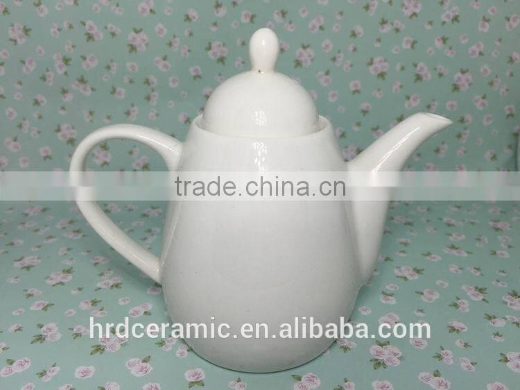 2015 stocked porcelain ceramic mini oil pot for hotel, modern ceramic mini oil pot