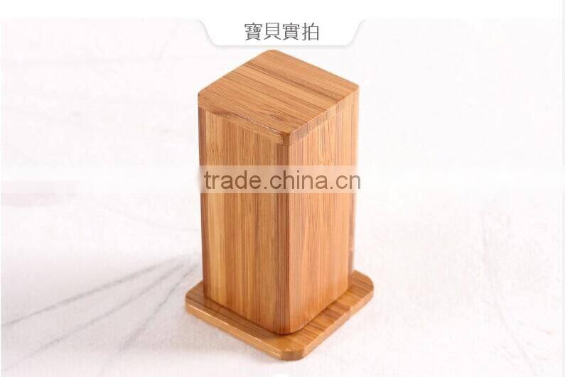 Natural bamboo color tableware antique toothpick holder