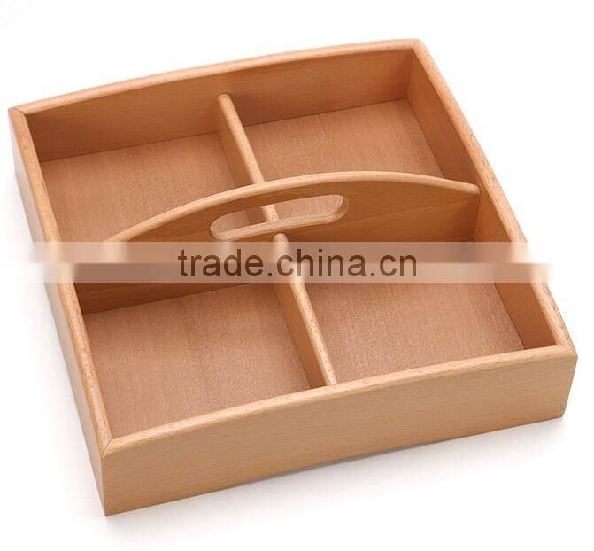 wholesale custom wood tray for storage