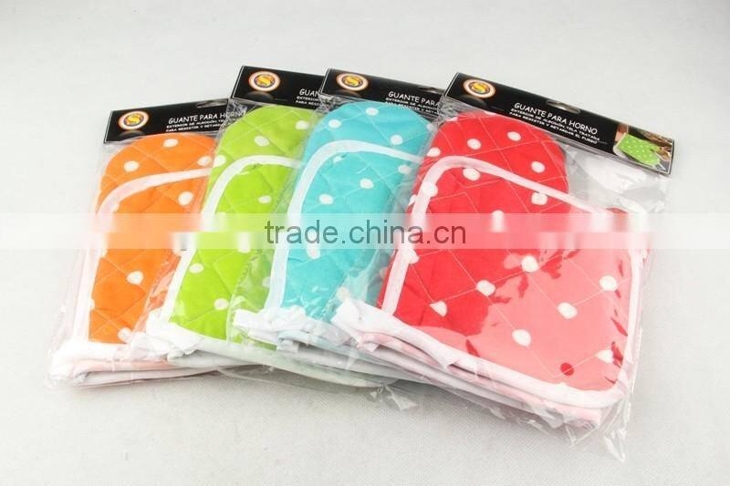 printed mirowave oven glove and pot holder