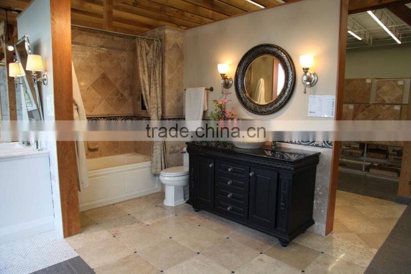 Beige Limestone Tiles for Bathroom