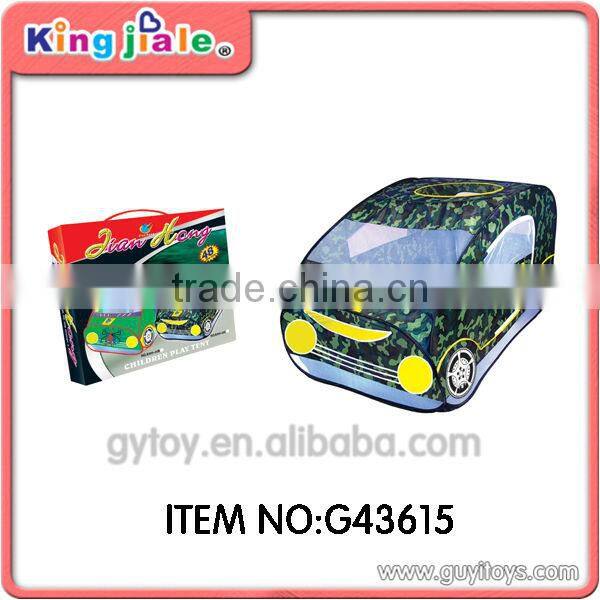 kids hanging play tent