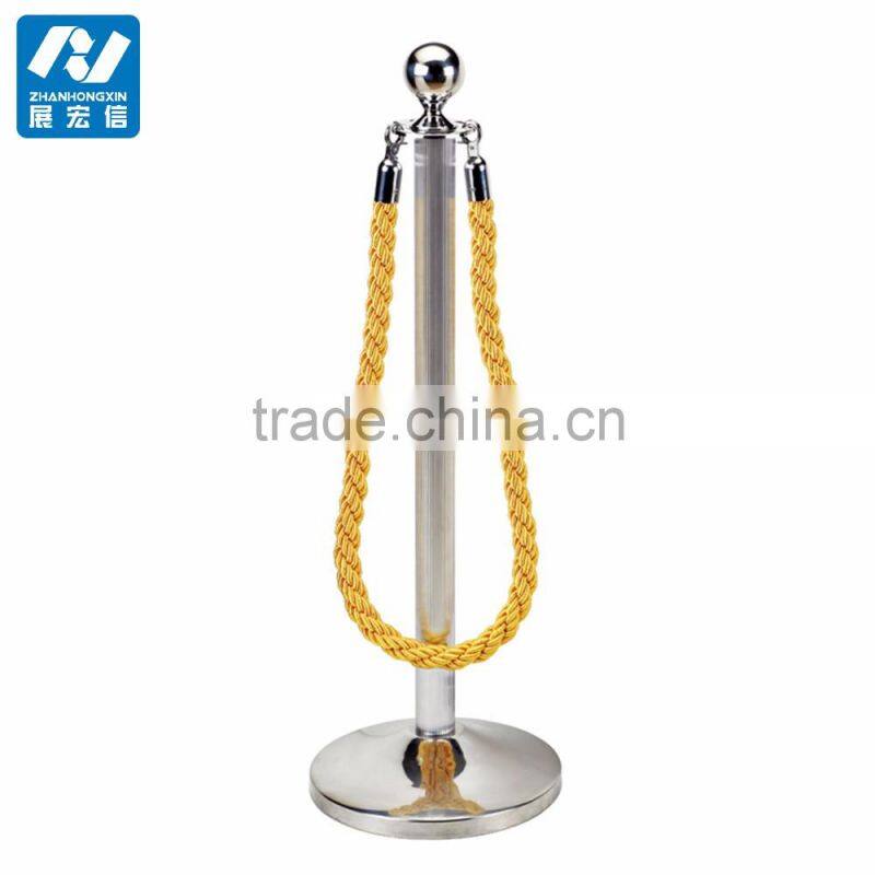 rope stanchions for indoor or outdoor crowd management