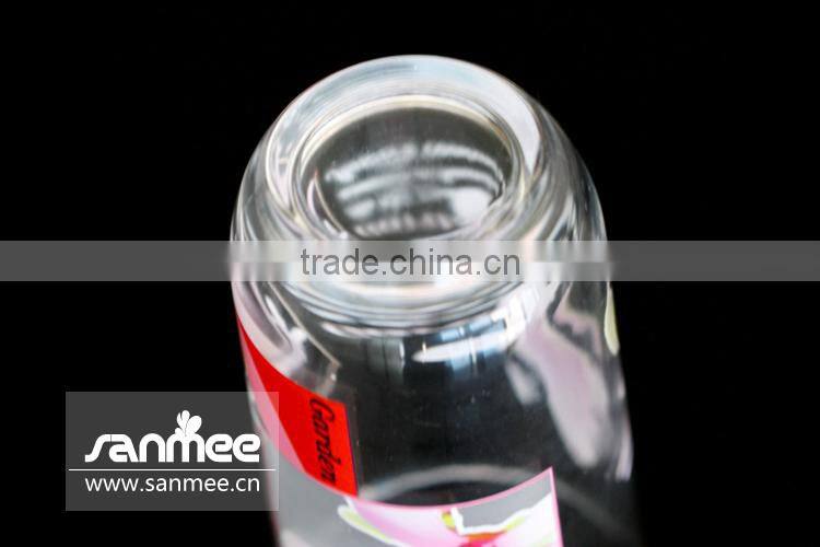 Garden Series Red Round Glass Cups