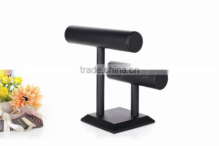 2015 new style two layer bangle jewelry showcase display stand