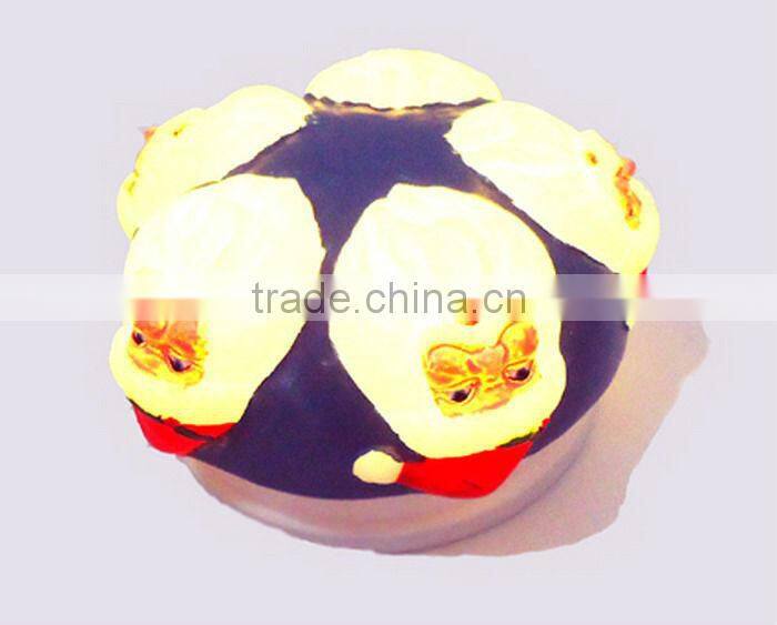 3" Santa LED night light with remote control