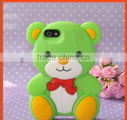 animal silicone case for mobile phone