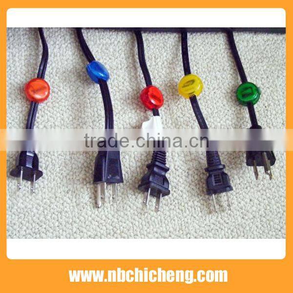 Plastic Cable Mark Cablc Clip Gift/Cable marker tag/Cable marker clip